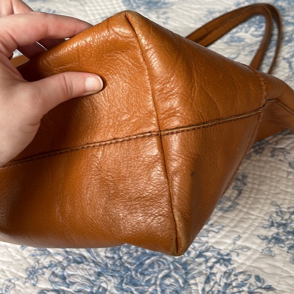 J. Crew Downing Brown Leather Tote - Picture 9 of 11
